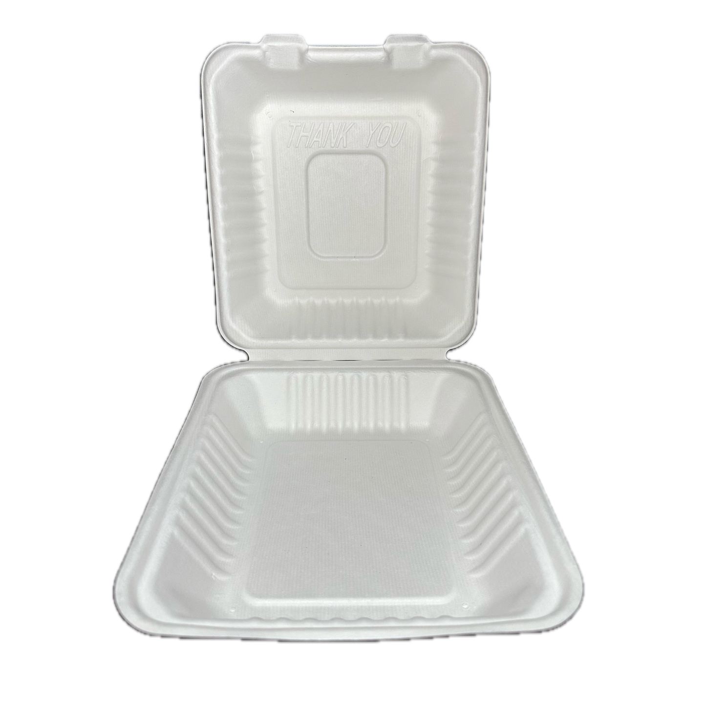 Compostable Hinged Container - 200ct