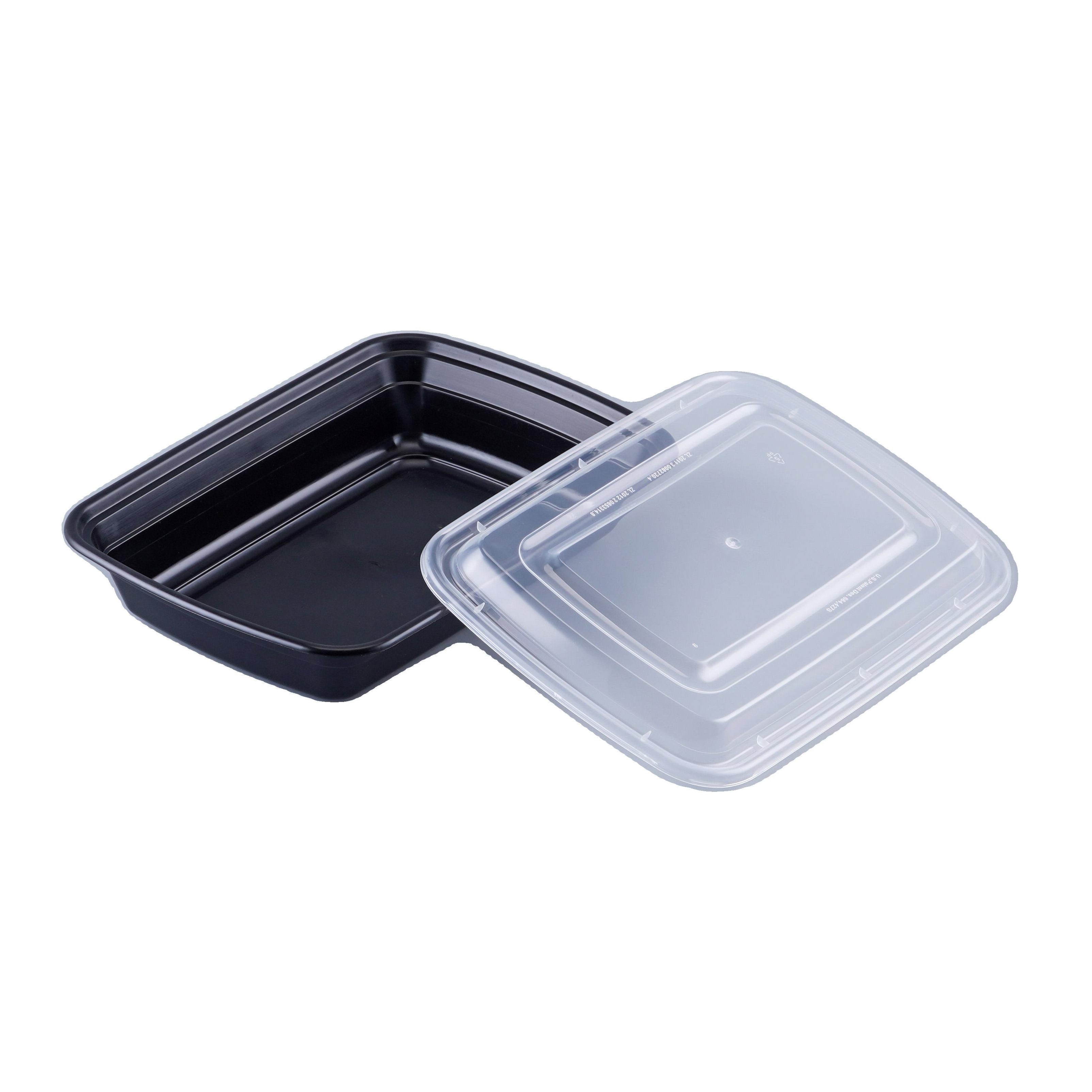 Rectangular Container & Lid - 150ct – Foodbox Wholesale