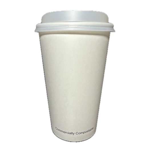 Compostable Hot Paper Cups - 1000ct